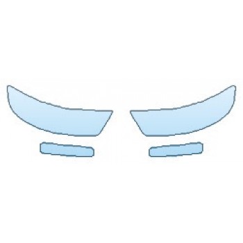 Precut PPF Kit – Clear Bra Paint Protection Film PAINT PROTECTION KIT - 2020 FORD EXPLORER PLATINUM HEADLIGHTS - INVISIBLEMASK - 3M PAINT PROTECTION