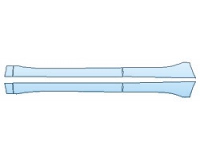 PAINT PROTECTION KIT - 2020 FORD EXPLORER PLATINUM DOORS - INVISIBLEMASK - 3M PAINT PROTECTION