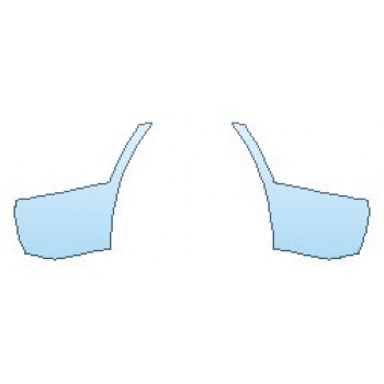 Precut PPF Kit – Clear Bra Paint Protection Film PAINT PROTECTION KIT - 2020 FORD EXPLORER PLATINUM SPLASH (OPTION 1) - INVISIBLEMASK - 3M PAINT PROTECTION