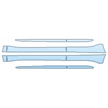 PAINT PROTECTION KIT - 2020 FORD EXPLORER ST DOORS - INVISIBLEMASK - 3M PAINT PROTECTION