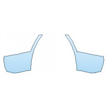 PAINT PROTECTION KIT - 2020 FORD EXPLORER XLT SPLASH (OPTION 1) - INVISIBLEMASK - 3M PAINT PROTECTION