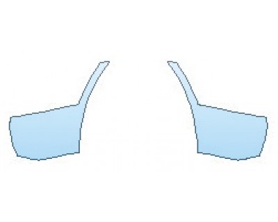 PAINT PROTECTION KIT - 2020 FORD EXPLORER XLT SPLASH (OPTION 1) - INVISIBLEMASK - 3M PAINT PROTECTION