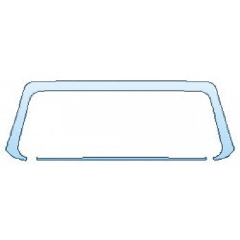 PAINT PROTECTION KIT - 2020 JEEP GLADIATOR SPORT ROOF A-PILLARS - INVISIBLEMASK - 3M PAINT PROTECTION