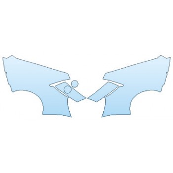 PAINT PROTECTION KIT - 2020 LAMBORGHINI HURACAN EVO FULL REAR QUARTERS - INVISIBLEMASK - 3M PAINT PROTECTION