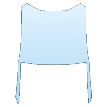 PAINT PROTECTION KIT - 2020 LAMBORGHINI HURACAN EVO ROOF A-PILLARS - INVISIBLEMASK - 3M PAINT PROTECTION