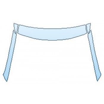 PAINT PROTECTION KIT - 2020 LAND ROVER RANGE ROVER EVOQUE S ROOF A-PILLARS - INVISIBLEMASK - 3M PAINT PROTECTION