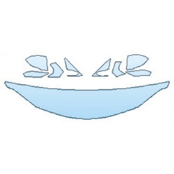 PAINT PROTECTION KIT - 2020 TOYOTA SUPRA LAUNCH EDITION HOOD(18 INCH WRAPPED EDGES) FENDERS MIRRORS - INVISIBLEMASK - 3M PAINT PROTECTION