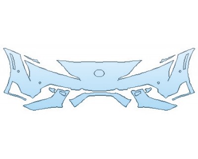 PRECUT PPF KIT - 2020 TOYOTA SUPRA LAUNCH EDITION BUMPER (WRAPPED EDGES)