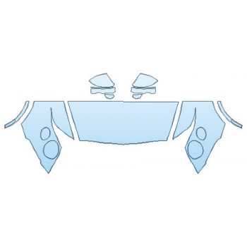 Precut PPF Kit – Clear Bra Paint Protection Film PAINT PROTECTION KIT - 2019 BENTLEY BENTAYGA BASE HOOD(30 INCH) FENDERS MIRRORS - PRECUT PPF CLEAR BRA WRAP