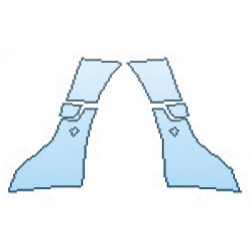 Precut PPF Kit – Clear Bra Paint Protection Film PAINT PROTECTION KIT - 2019 BENTLEY BENTAYGA BASE SPLASH WITH SENSORS - PRECUT PPF CLEAR BRA WRAP