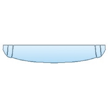 PAINT PROTECTION KIT - 2020 NISSAN KICKS SR ROOF (WRAPPED EDGES) A-PILLARS - PRECUT PPF CLEAR BRA WRAP