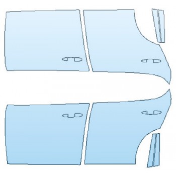 Precut PPF Kit – Clear Bra Paint Protection Film PAINT PROTECTION KIT - 2019 ALFA ROMEO STELVIO QUADRIFOGLIO FULL DOORS - PRECUT PPF CLEAR BRA WRAP