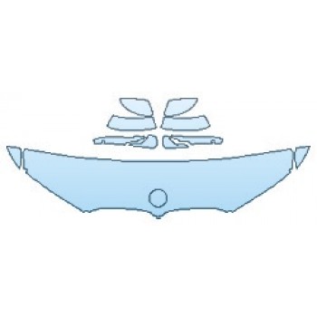 Precut PPF Kit – Clear Bra Paint Protection Film PAINT PROTECTION KIT - 2019 BMW X7 XDRIVE50I BASE HOOD(18 INCH WRAPPED EDGES) FENDER MIRRORS - PRECUT PPF CLEAR BRA WRAP