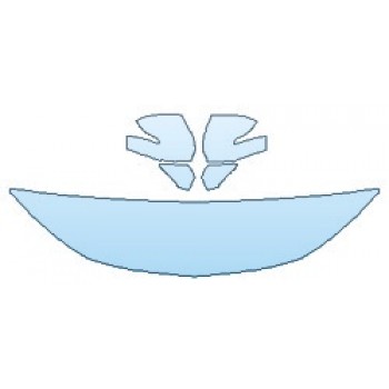 PAINT PROTECTION KIT - 2020 CHEVROLET BLAZER RS HOOD(18 INCH) MIRRORS - PRECUT PPF CLEAR BRA WRAP