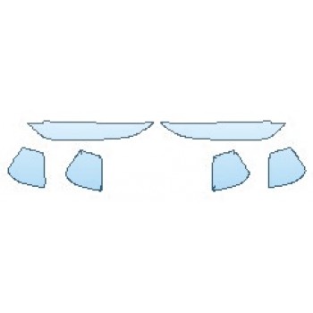 Precut PPF Kit – Clear Bra Paint Protection Film PAINT PROTECTION KIT - 2020 CHEVROLET BLAZER RS HEADLIGHTS - PRECUT PPF CLEAR BRA WRAP