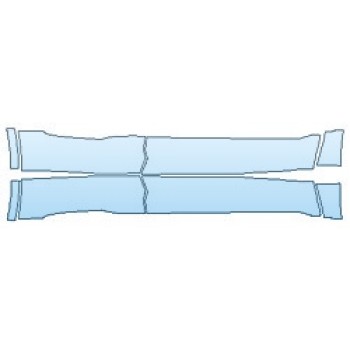 PAINT PROTECTION KIT - 2020 CHEVROLET BLAZER RS ROCKERS - PRECUT PPF CLEAR BRA WRAP