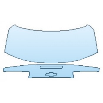 PAINT PROTECTION KIT - 2020 CHEVROLET CAMARO LS COUPE FULL TRUNK WITHOUT SPOILER - PRECUT PPF CLEAR BRA WRAP