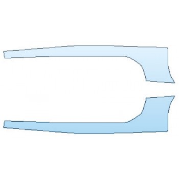 PAINT PROTECTION KIT - 2020 CHEVROLET CAMARO LS COUPE ROCKERS - PRECUT PPF CLEAR BRA WRAP
