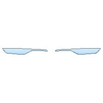 PAINT PROTECTION KIT - 2020 CHEVROLET CAMARO LT COUPE HEADLIGHTS (RS) - PRECUT PPF CLEAR BRA WRAP