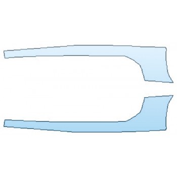 PAINT PROTECTION KIT - 2020 CHEVROLET CAMARO LT COUPE ROCKERS - PRECUT PPF CLEAR BRA WRAP