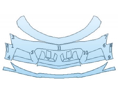 2020 CHEVROLET CAMARO ZL1 COUPE Bumper