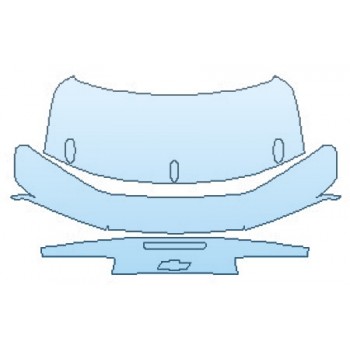 PAINT PROTECTION KIT - 2020 CHEVROLET CAMARO ZL1 COUPE FULL TRUNK (WING SPOILER) - PRECUT PPF CLEAR BRA WRAP