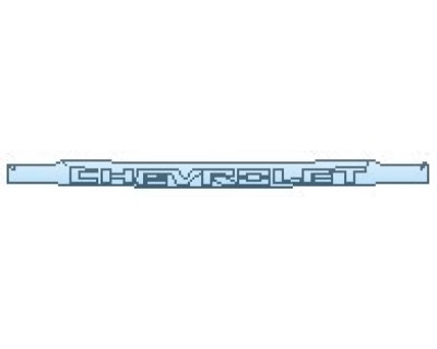 PAINT PROTECTION KIT - 2020 CHEVROLET SILVERADO 1500 WT GRILLE - PRECUT PPF CLEAR BRA WRAP