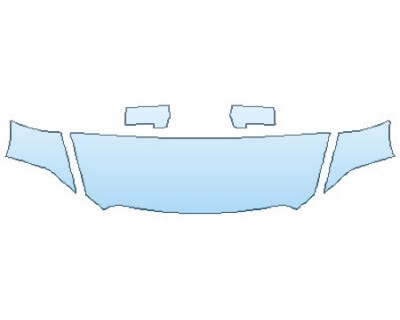 PAINT PROTECTION KIT - 2019 DODGE RAM 1500 CLASSIC EXPRESS HOOD (24 INCH) FENDERS MIRRORS) - PRECUT PPF CLEAR BRA WRAP