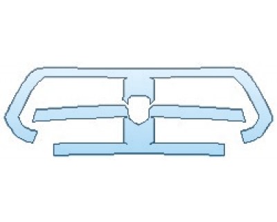 PAINT PROTECTION KIT - 2020 DODGE RAM 1500 CLASSIC TRADESMAN GRILLE - PRECUT PPF CLEAR BRA WRAP