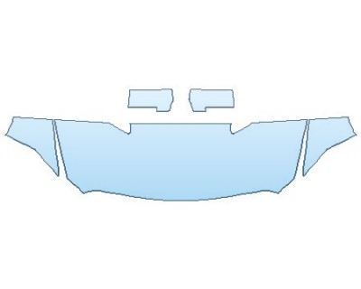 PAINT PROTECTION KIT - 2020 DODGE RAM 1500 CLASSIC WARLOCK HOOD (24 INCH) FENDERS MIRRORS) - PRECUT PPF CLEAR BRA WRAP