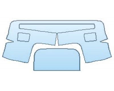 PAINT PROTECTION KIT - 2020 DODGE RAM 1500 CLASSIC WARLOCK BUMPER - PRECUT PPF CLEAR BRA WRAP