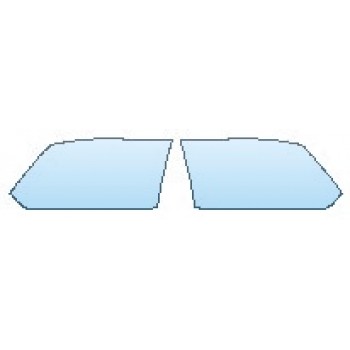 PAINT PROTECTION KIT - 2020 DODGE RAM 1500 CLASSIC WARLOCK HEADLIGHTS - PRECUT PPF CLEAR BRA WRAP