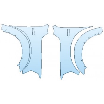 Precut PPF Kit – Clear Bra Paint Protection Film PAINT PROTECTION KIT - 2020 DODGE RAM 2500 LARAMIE SPORT FULL FENDERS W/HEMI BADGE - PRECUT PPF CLEAR BRA WRAP