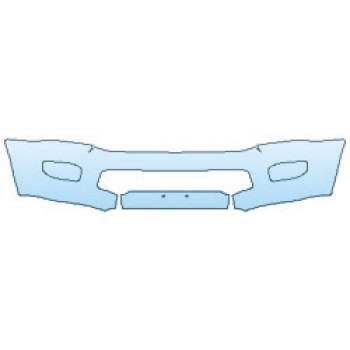 PAINT PROTECTION KIT - 2020 DODGE RAM 3500 LIMITED BUMPER - PRECUT PPF CLEAR BRA WRAP