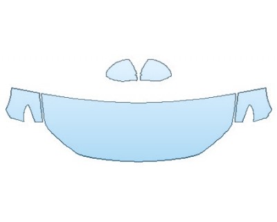 PAINT PROTECTION KIT - 2019 MAZDA MAZDA3 5DR BASE HOOD (24 INCH) FENDERS MIRRORS) - PRECUT PPF CLEAR BRA WRAP