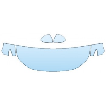 Precut PPF Kit – Clear Bra Paint Protection Film PAINT PROTECTION KIT - 2019 MAZDA MAZDA3 5DR BASE HOOD (24 INCH WRAPPED EDGES) FENDERS MIRRORS) - PRECUT PPF CLEAR BRA WRAP