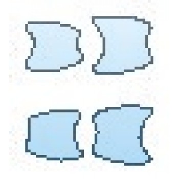 PAINT PROTECTION KIT - 2020 MAZDA MAZDA3 5DR BASE DOOR CUPS - PRECUT PPF CLEAR BRA WRAP