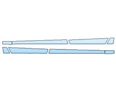 PAINT PROTECTION KIT - 2019 MAZDA MAZDA3 5DR BASE DOORS - PRECUT PPF CLEAR BRA WRAP