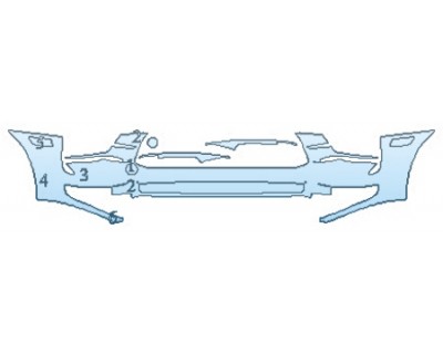 2020 PORSCHE MACAN BASE Bumper