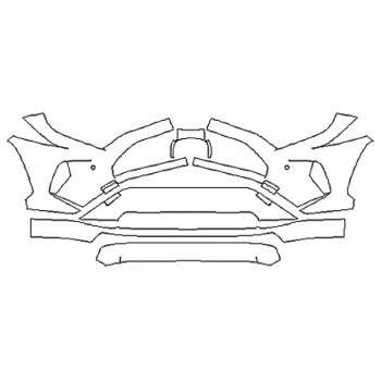 2020 TOYOTA RAV4 XLE HYBRID Bumper(30 In)