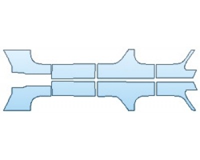 PRECUT PPF: 2019 JEEP WRANGLER UNLIMITED SPORT ROCKERS