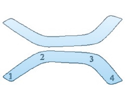 PRECUT PPF: 2019 JEEP WRANGLER UNLIMITED SPORT REAR FENDER FLARES