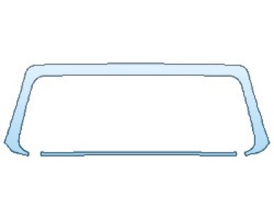 PRECUT PPF: 2019 JEEP WRANGLER UNLIMITED SPORT ROOF A-PILLARS