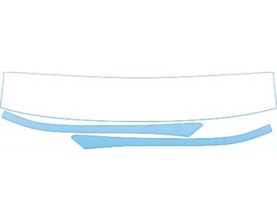 PAINT PROTECTION KIT - 2009 CADILLAC DTS V ROOF A-PILLAR KIT - PRECUT PPF CLEAR BRA WRAP
