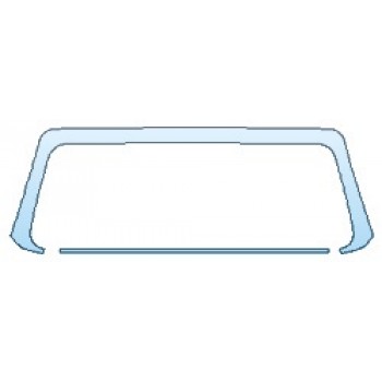 PAINT PROTECTION KIT - 2019 JEEP WRANGLER RUBICON ROOF A-PILLARS - INVISIBLEMASK - 3M PAINT PROTECTION