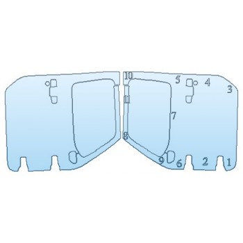 Precut PPF Kit – Clear Bra Paint Protection Film PAINT PROTECTION KIT - 2019 JEEP WRANGLER SPORT FULL DOORS - INVISIBLEMASK - 3M PAINT PROTECTION