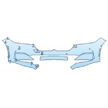 2020 BMW 7 SERIES 740I BASE Bumper