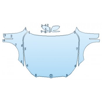 Precut PPF Kit – Clear Bra Paint Protection Film PAINT PROTECTION KIT - 2020 BMW 7 SERIES 745E XDRIVE FULL HOOD FENDERS MIRRORS - INVISIBLEMASK - 3M PAINT PROTECTION