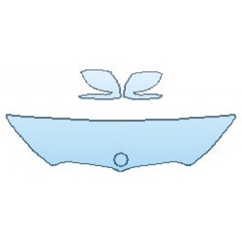 PAINT PROTECTION KIT - 2020 BMW 7 SERIES 745E XDRIVE HOOD (18 INCH WRAPPED EDGES) FENDERS MIRRORS - INVISIBLEMASK - 3M PAINT PROTECTION