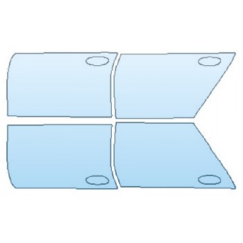 PAINT PROTECTION KIT - 2020 BMW 7 SERIES 745E XDRIVE FULL DOORS (WRAPPED EDGES) - INVISIBLEMASK - 3M PAINT PROTECTION